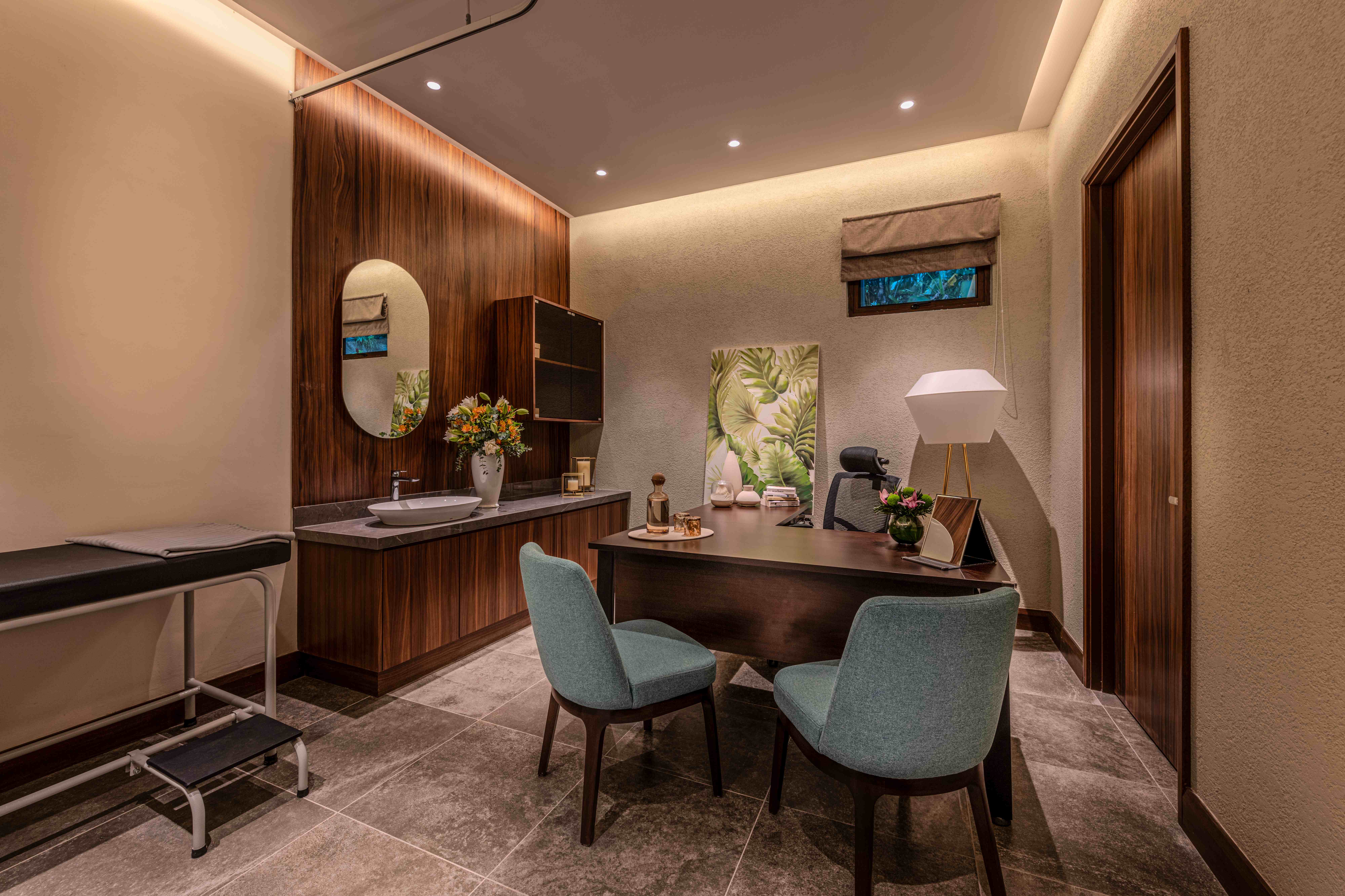 Luxury spa consultation room